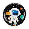 Birthday Astronaut 18" Mylar Balloon Image 1