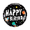 Birthday Astronaut 18" Mylar Balloon Image 1