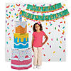 Birthday Backdrop Decorating Kit - 3 Pc. Image 1