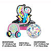 Birthday Beats Disco Party Honeycomb Centerpieces - 3 Pc. Image 1