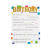 Birthday Fill-in-the-Blank Game Cards Image 1
