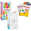 Birthday Party Activity Treat Bag Kit for 12 Image 1