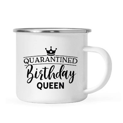 Birthday Queen Distancing 11oz CampMug Image 1