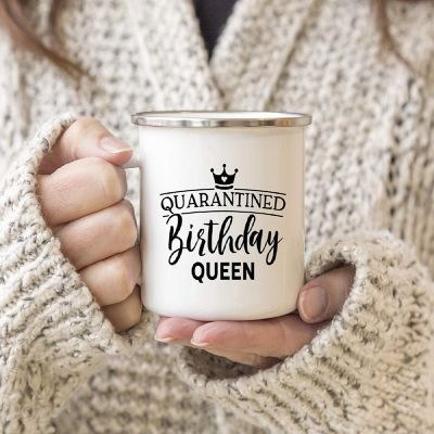 Birthday Queen Distancing 11oz CampMug Image 2
