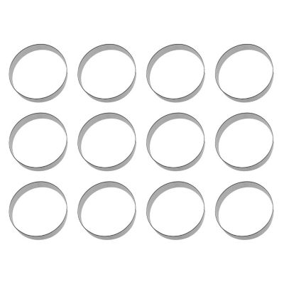Biscuit Circle 4 inch Cookie Cutters Image 1