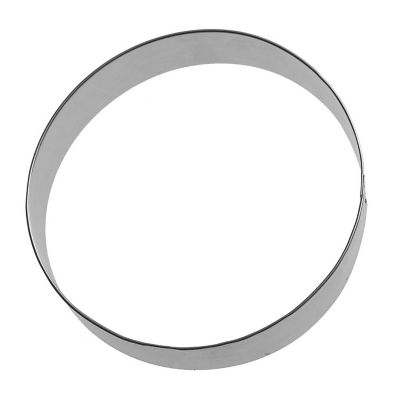 Biscuit Circle 4 inch Cookie Cutters Image 1