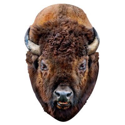 Bison 100 Piece Shaped Jigsaw Puzzle Image 2
