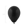 Black 5" Latex Balloons - 24 Pc. Image 1