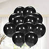 Black 9" Latex Balloons - 24 Pc. Image 2