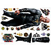 Black adam giant peel & stick wall decals Image 1