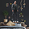 Black adam giant peel & stick wall decals Image 4