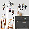 Black adam peel & stick wall decals Image 4