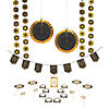 Black &amp; Gold Treat Table Decorating Kit Image 1