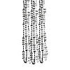Black & Silver 2023 Beaded Necklaces - 24 Pc. Image 1
