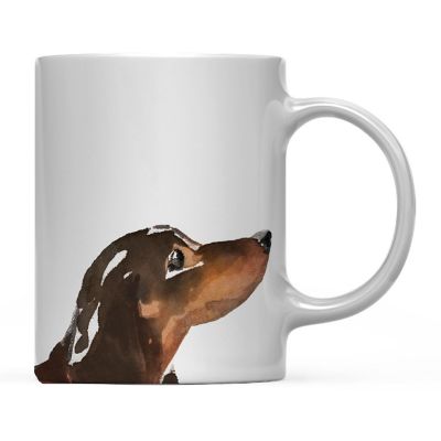 Black &amp; Tan Dachshund Ceramic Mug Image 1