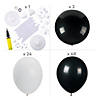Black & White Balloon Column Kit - 131 Pc. Image 1