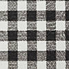 Black And White Buffalo Check Bone Shaped Pet Mat 16X24 Image 2