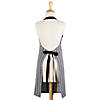 Black &amp; White Herringbone Chef Apron Image 1