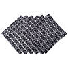 Black & White Herringbone Napkin (Set Of 6) Image 1