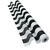 Black & White Striped Gossamer Roll Image 1