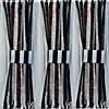 Black & White Striped Gossamer Roll Image 2