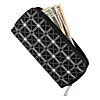 Black & White Zippered Wallets - 6 Pc. Image 1