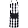Black Buffalo Check Chef Apron Image 1