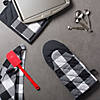 Black Buffalo Check Oven Mitt (Set Of 2) Image 3