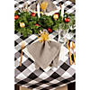 Black Buffalo Check Table Topper 40X40 Image 2