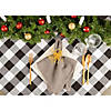 Black Buffalo Check Table Topper 40X40 Image 4