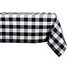 Black Buffalo Check Tablecloth 60X120 Image 1