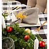 Black Buffalo Check Tablecloth 60X120 Image 1