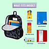 Black Camo Recycled Eco Backpack Image 3
