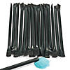 Black Candy-Filled Straws - 240 Pc. Image 1