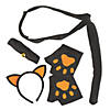 Black Cat Accessories Set - 4 Pc. Image 2