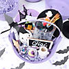 Black Cat & Crescent Moon Halloween Glitter Snow Globe Craft Kit - Makes 12 Image 3