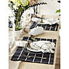 Black Check Placemat (Set Of 6) Image 2