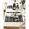 Black Check Placemat (Set Of 6) Image 4