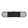 Black Chef Stripe Double Oven Mitt Image 1