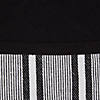 Black Chef Stripe Double Oven Mitt Image 4
