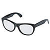 Black Clear Lens Glasses - 1 Pc. Image 1