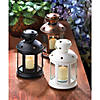 Black Colonial Candle Lantern 5X5X9.5" Image 2