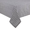 Black Farmhouse Gingham Tablecloth 60X104 Image 1