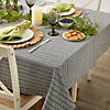 Black Farmhouse Gingham Tablecloth 60X120 Image 3