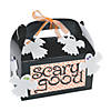 Black Favor Boxes - 12 Pc. Image 1