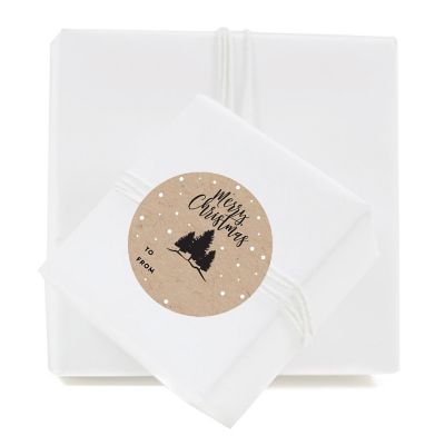 Black Forest Christmas To/From Labels Image 2