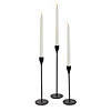 Black Holders with Taper Candles Kit - 24 Pc. Image 1