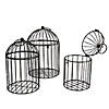 Black Metal Birdcages Tabletop Decorations - 3 Pc. Image 2