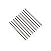 Black Metallic Stripe Beverage Napkins - 32 Pc. Image 1