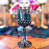 Black Patterned Plastic Wine Glasses - 12 Ct. Image 3
